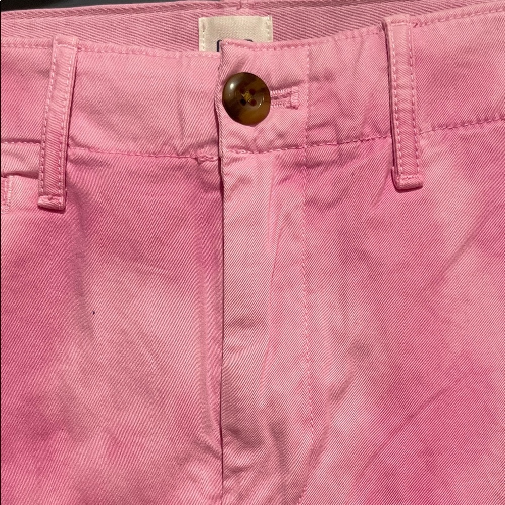 GAP Pink Women's Straight Khaki Pants Tie Dye Size 6 NWT - Picture 3 of 6